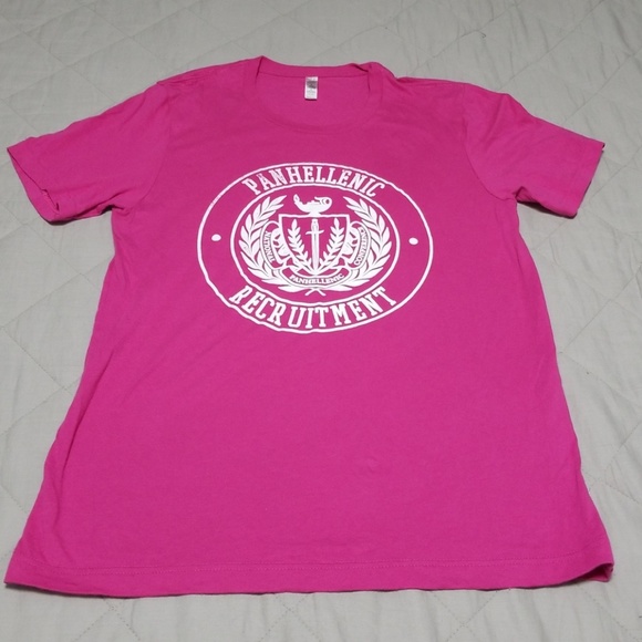 Bella Canvas Tops - Panhellenic Recruitment Shirt